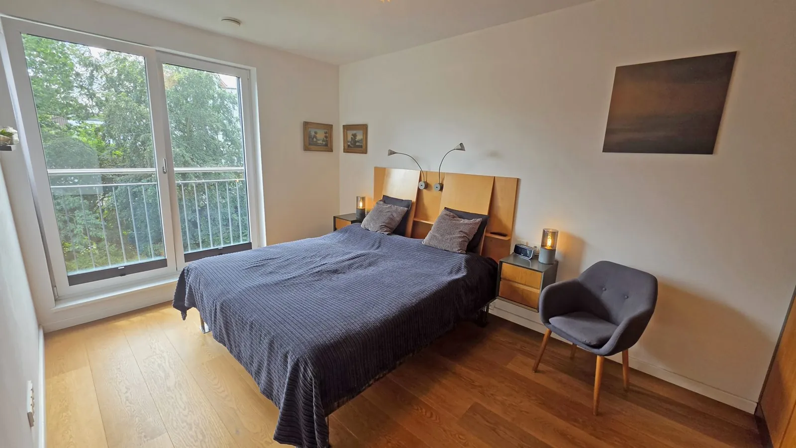 Die Villa an der Alster: Schlafzimmer