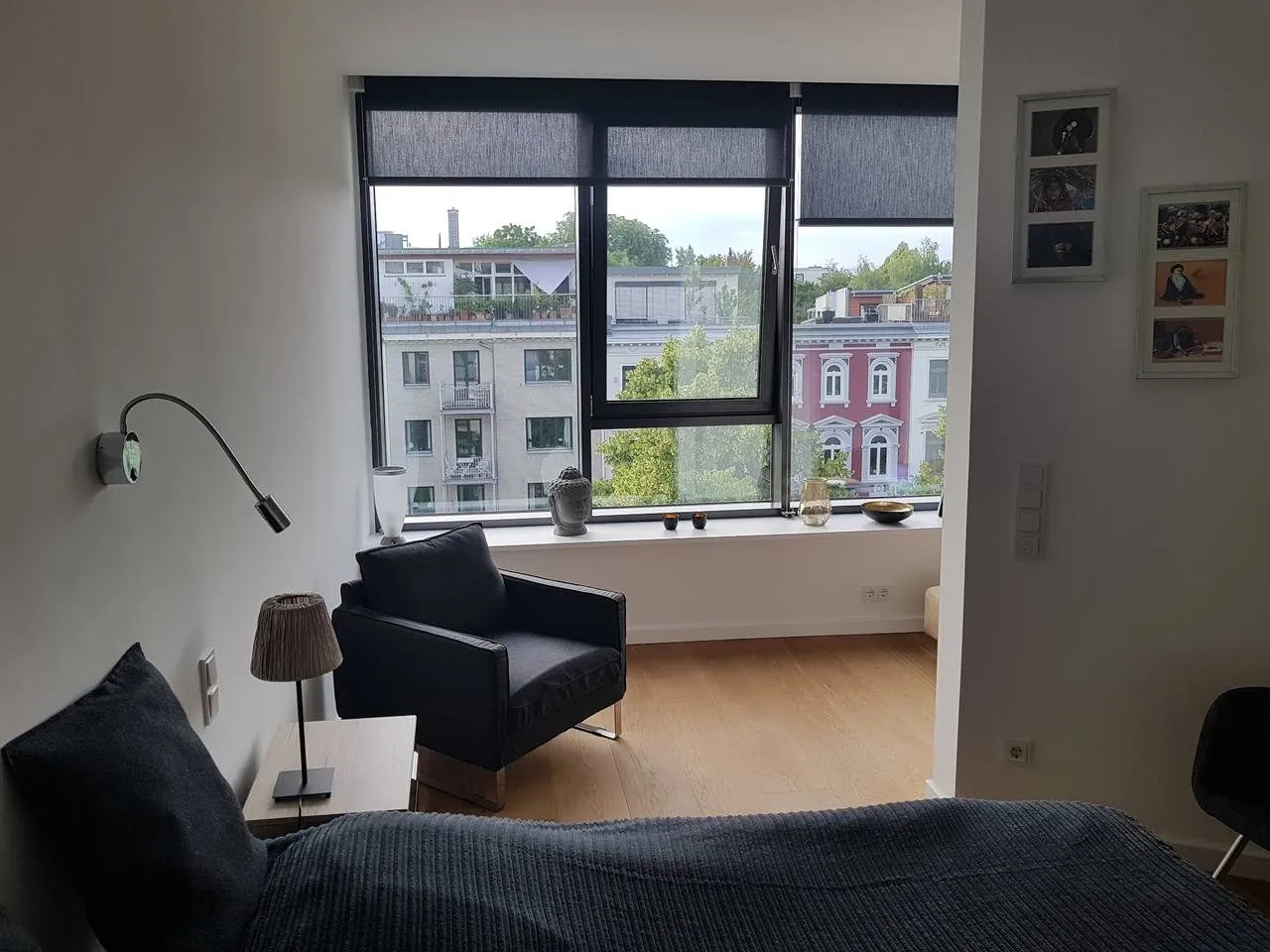 Die Villa an der Alster: Schlafzimmer