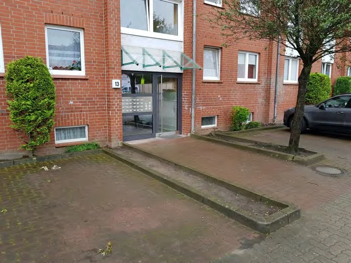 Das Haus in Winsen: Eingang